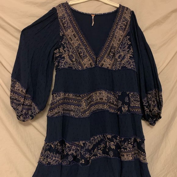 ✨💥⚡️ Free People My Love Embroidered Indigo Combo - Picture 5 of 10